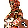 Праздничный женский костюм из Рязанской губернии.