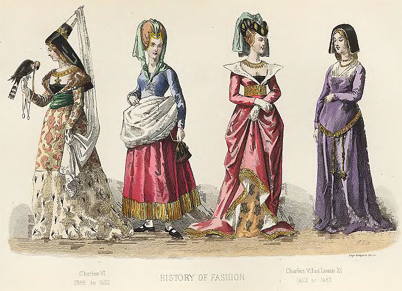 Книга 1882 года. История французской моды. Источник информации