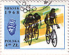 Почтовая марка: XIX Олимпийские игры. Мехико-1968. Год выпуска 1968. Страна: Польша